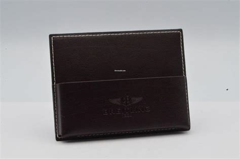 Breitling Etui Für Papiere Rar Braun for S for sale from a 